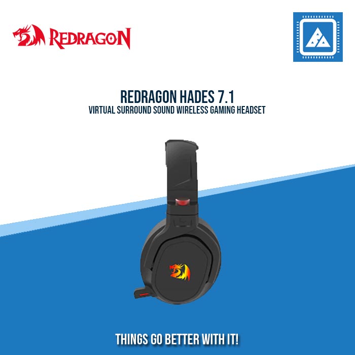 REDRAGON HADES 7.1 VIRTUAL SURROUND SOUND WIRELESS GAMING HEADSET REDRAGON HADES 7.1 VIRTUAL SURROUND SOUND WIRELESS GAMING HEADSET
